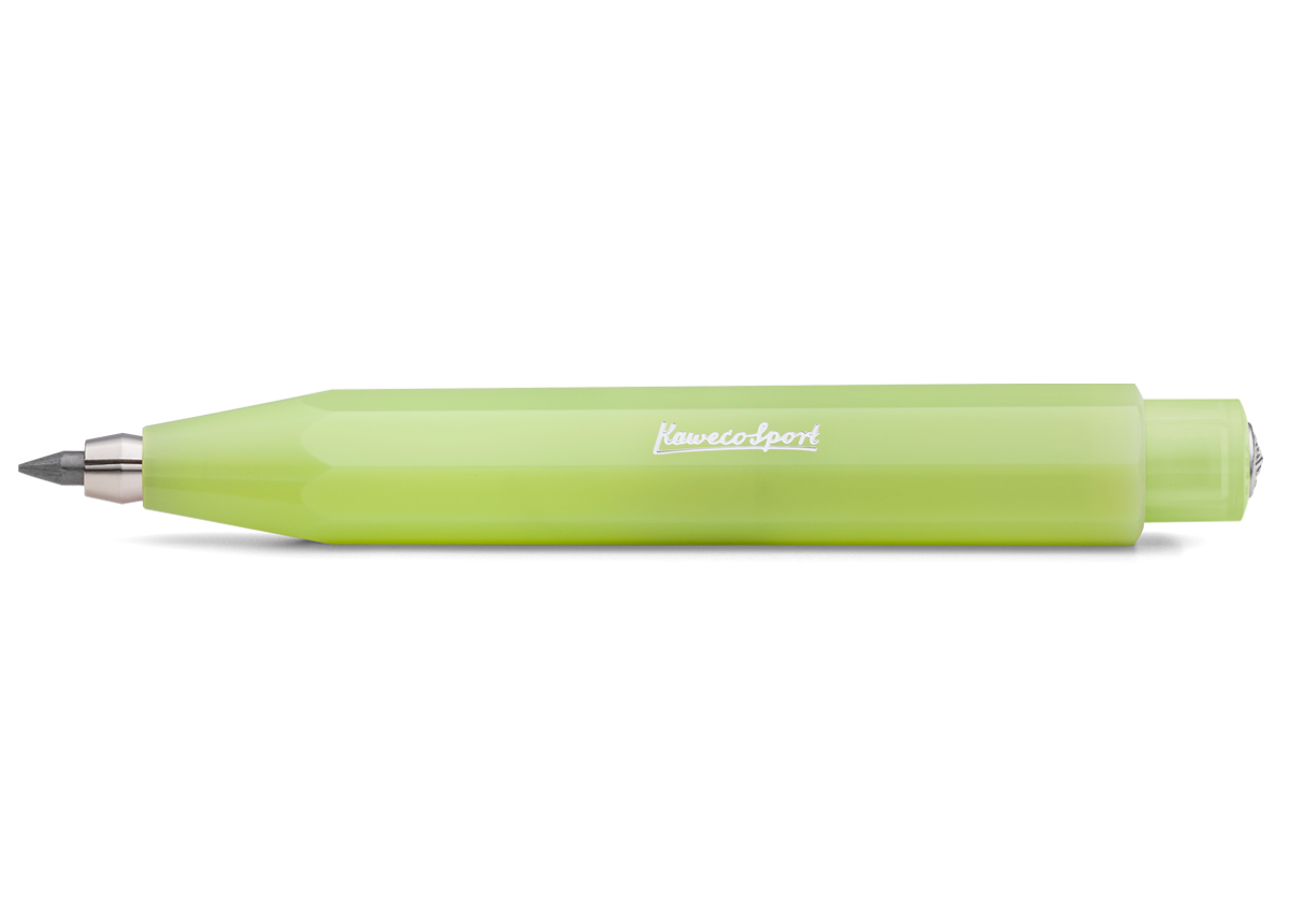 KAWECO FROSTED SPORT CLUTCH PENCIL FINE LIME 3.2MM (1886)